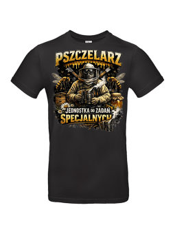 Koszulka Męska Pszczelarz Jednostka