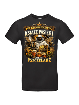 Koszulka Męska Jam Jest Pszczelarz