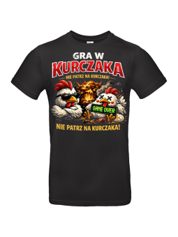 Koszulka Męska Gra w Kurczaka