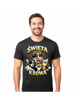 Koszulka Męska Święta Krowa