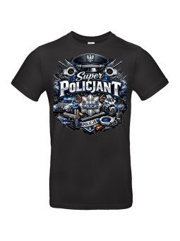 Koszulka Męska Super Policjant