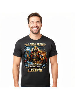 Koszulka Męska Jam Jest Elektryk
