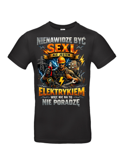 Koszulka Męska Sexi Elektryk