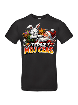 Koszulka Męska Wielkanocne Teraz Mój Czas