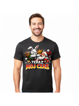 Koszulka Męska Wielkanocne Teraz Mój Czas