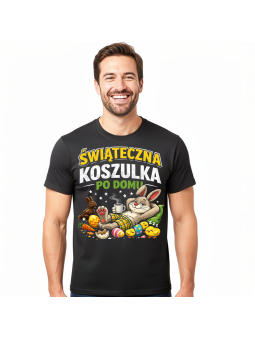 Koszulka Męska Królik Koszulka Po Domu