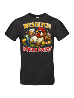 Koszulka Męska Kogut Wesołych Kurka