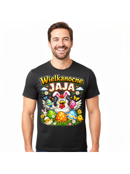 Koszulka Męska Wielkanocne JaJa