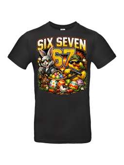 Koszulka Męska Kurczak i Zając Six Seven