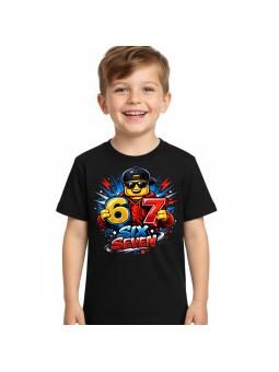 Koszulka Koszulka Dziecięca Wielkanocny DAB Czarna - Śmieszne T-Shirty z Nadrukami ?