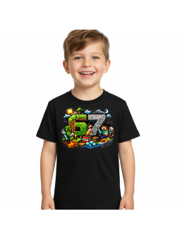 Koszulka Koszulka Dziecięca Wielkanocny DAB Czarna - Śmieszne T-Shirty z Nadrukami ?