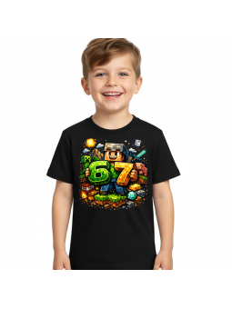 Koszulka Koszulka Dziecięca Wielkanocny DAB Czarna - Śmieszne T-Shirty z Nadrukami ?