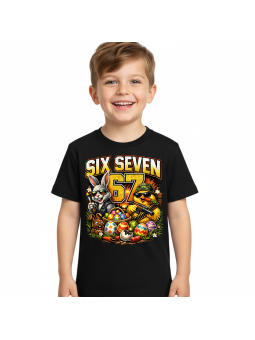 Koszulka Koszulka Dziecięca Wielkanocny DAB Czarna - Śmieszne T-Shirty z Nadrukami ?