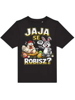 Koszulka Koszulka Dziecięca Wielkanocny DAB Czarna - Śmieszne T-Shirty z Nadrukami ?