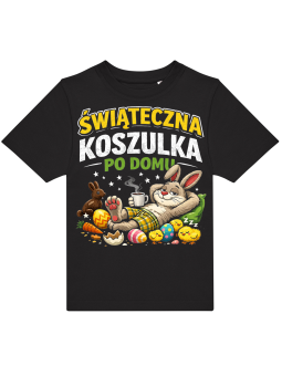 Koszulka Koszulka Dziecięca Wielkanocny DAB Czarna - Śmieszne T-Shirty z Nadrukami ?