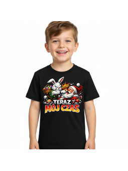 Koszulka Koszulka Dziecięca Wielkanocny DAB Czarna - Śmieszne T-Shirty z Nadrukami ?