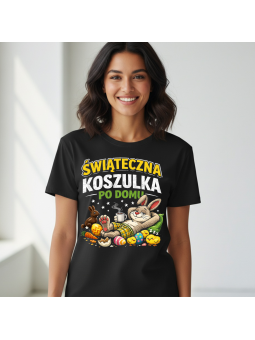 Koszulka Koszulka Damska Wariatek się nie kocha Czarna - Śmieszne T-Shirty z Nadrukami ?