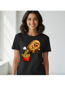 Koszulka Koszulka Damska Wariatek się nie kocha Czarna - Śmieszne T-Shirty z Nadrukami ?