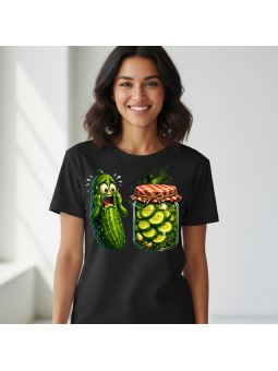 Koszulka Koszulka Damska Wariatek się nie kocha Czarna - Śmieszne T-Shirty z Nadrukami ?