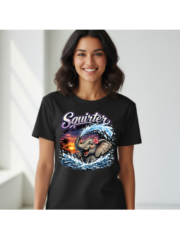 Koszulka Koszulka Damska Wariatek się nie kocha Czarna - Śmieszne T-Shirty z Nadrukami ?