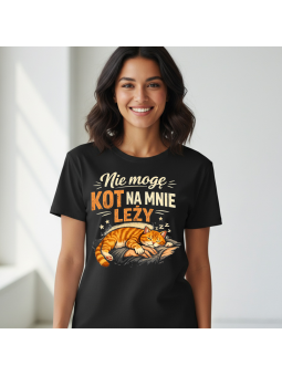 Koszulka Koszulka Damska Wariatek się nie kocha Czarna - Śmieszne T-Shirty z Nadrukami ?