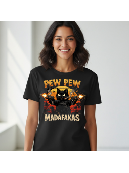 Koszulka Koszulka Damska Wariatek się nie kocha Czarna - Śmieszne T-Shirty z Nadrukami ?