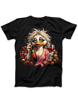 Koszulka Koszulka Damska Wariatek się nie kocha Czarna - Śmieszne T-Shirty z Nadrukami ?