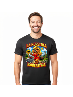 Koszulka Męska La Kurvitka Boberitka