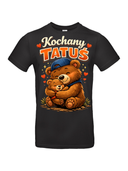 Koszulka Męska Misie Kochany Tatuś