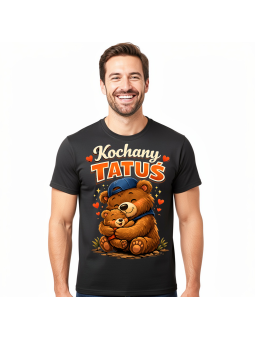 Koszulka Męska Misie Kochany Tatuś