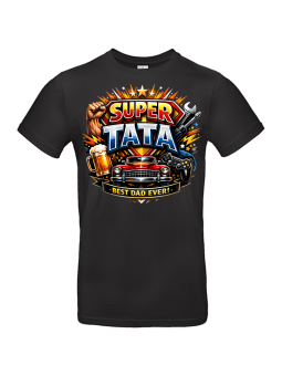 Koszulka Męska Klasyk Super Tata