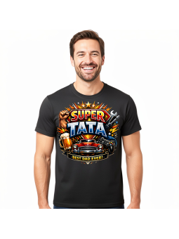 Koszulka Męska Klasyk Super Tata