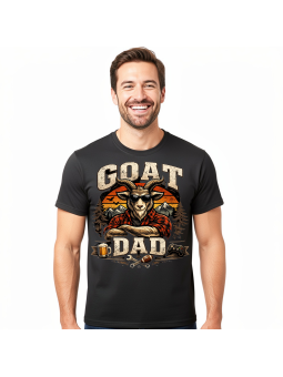 Koszulka Męska Goat Dad