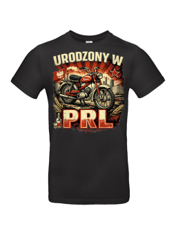 Koszulka Męska Motor Komar Urodzony w PRL