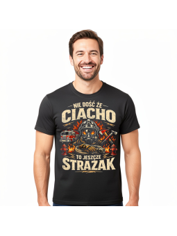 Koszulka Męska Strażak Ciacho