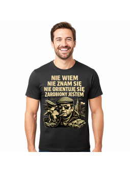 Koszulka Męska Zarobiony Jestem III