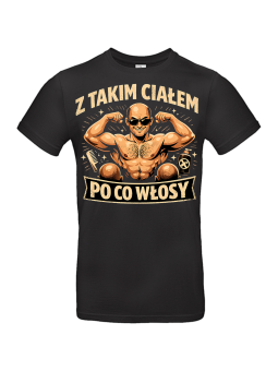 Koszulka Męska Po Co Włosy