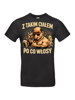 Koszulka Męska Nosacz Mięśniak Po Co Włosy