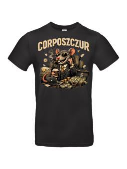 Koszulka Męska Biznesmen Corposzczur