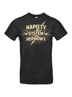 Koszulka Męska Napięty System Nerwowy III