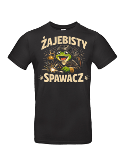 Koszulka Męska Żajebisty Spawacz