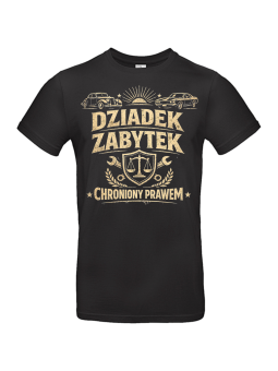 Koszulka Męska Dziadek Zabytek