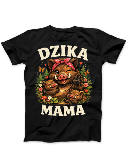 Koszulka Koszulka Damska Wariatek się nie kocha Czarna - Śmieszne T-Shirty z Nadrukami ?