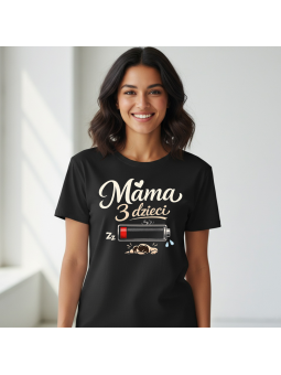 Koszulka Koszulka Damska Wariatek się nie kocha Czarna - Śmieszne T-Shirty z Nadrukami ?