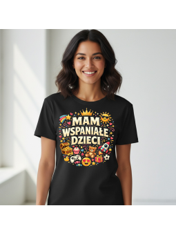 Koszulka Koszulka Damska Wariatek się nie kocha Czarna - Śmieszne T-Shirty z Nadrukami ?