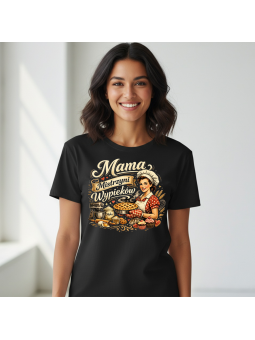 Koszulka Koszulka Damska Wariatek się nie kocha Czarna - Śmieszne T-Shirty z Nadrukami ?