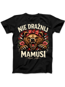 Koszulka Koszulka Damska Wariatek się nie kocha Czarna - Śmieszne T-Shirty z Nadrukami ?