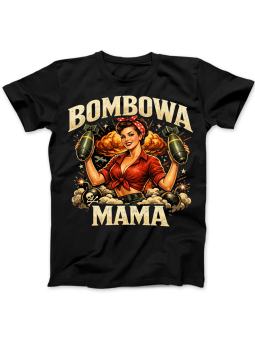 Koszulka Koszulka Damska Wariatek się nie kocha Czarna - Śmieszne T-Shirty z Nadrukami ?