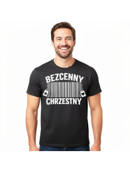 Koszulka Męska Bezcenny Chrzestny