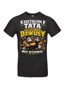 Koszulka Męska Tata Dzikusy